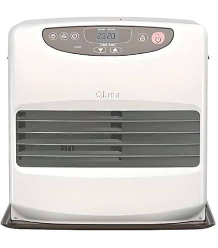 STUFA LASER PORTATILE A COMBUSTIBILE LIQUIDO QLIMA SRE 9046 TC MADE IN JAPAN 80 Mq