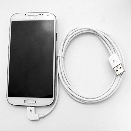 Interesting® 1m 2m 3m 5m Universal rechten Winkel 90 Grad Micro-USB-Ladegerät Sync Daten Ladekabel - 3