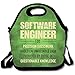 Produktbild Software Engineer Lunchtasche aus Neopren mit Schulterriemen für Damen, Teenager, Mädchen, Kinder, Erwachsene