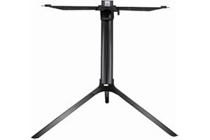 QUIK LOK STAY - Supporto compatto per tastiera a un piano con custodia, colore: Nero