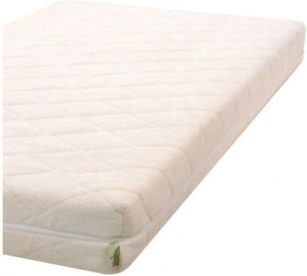 Bebeck Alezli Oyun Parkı Yatağı, Sünger Yatak 70 x 110, Beyaz
