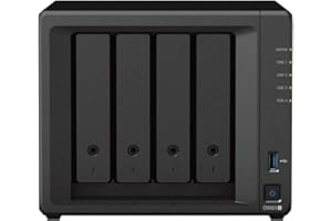 ‎SYNOLOGY Synology DS923+ 16 TB 4 Bay Desktop NAS-Lösung, installiert mit 4 x 4 TB Western Digital Red Plus Laufwerken