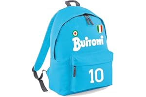 PR SERVICE PRS - Zaino sportivo tifoso Napoli,zaino ricordo primo scudetto Napoli,zaino stadio,scuola,palestra,tempo libero,idea regalo