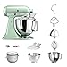 Produktbild KitchenAid Küchenmaschine | VORTEILS SET | Artisan 5KSM175PS Eiscreme Paket | inklusive Speiseeismaschine und Eisportionierer für hausgemachte Dessert-Kreationen (Pistazie)
