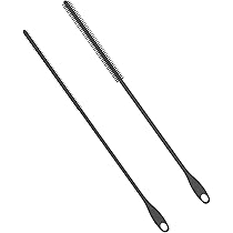 2pz Spazzola per Cannucce in Silicone, Spazzola La Pulizia