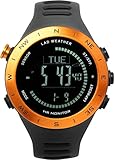 Modo de viaje: función integrada de altímetro, podómetro y monitor de frecuencia cardíaca; 30 datos grabables + 10 altitud más alta registrada automáticamente + Cálculo de calorías quemadas + Alerta de frecuencia cardíaca; apoya su caminata, correr y muchas otras actividades al aire libre.