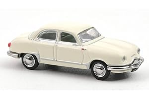 Norev Panhard Dyna Z12 1957 Blanc 1/87