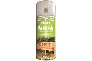 SHOPPING SKY Clear Matt Varnish Spray Can 250ml