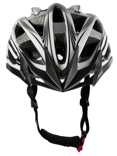 AWE® AeroStealth™ Kohlenstoff In-Mould-Fahrrad Helm schwarz/weiss 58-61cm - 8