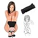Produktbild Fondlove Bondageseil Bondage Seil Fesselseil SM bdsms Spielzeug für Frauen und Paare schwarz