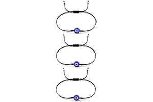 VU100 3pcs Corda Rossa Braccialetto del Malocchio Bracciale Classico Occhio Turco della buona Fortuna