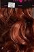 Elegant Hair - 17" PONYTAIL - CURLY - Copper #350 - REVERSIBLE 2 Styles in 1 - Clip in Hair Piece Extension - Claw Clip Attachment - Weight 220g