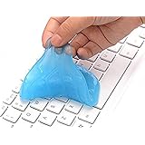 Act Universelle Souple Cristal Nettoyage Gel / Nettoyeur de Poussière Dépoussiéreur pour Claviers (Couleur Aléatoire), Réutilisable Nettoyant de Claviers pour Ordinateurs (Seulement 1 pièce)