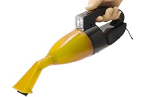 CARALL Autostaubsauger mit flexiblem Schlauch 12V 60W 2,5 Meter Kabel mit Zigarettenanzünder