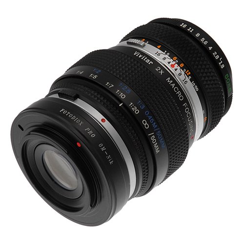 Fotodiox Pro Monture Adaptateur s  lective 35 mm sur Nikon Olympus Objectif zuiko de l appareil Photo