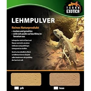 Lehmpulver - gelb 5 kg