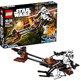 LEGO Star Wars 75532 - Scout Trooper und Speeder Bike, Baufigur - LEGO