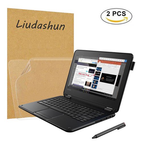 Liudashun Screen Protector for Lenovo 300e Windows 11.6" 2-in-1 Laptop HD Clear Invisible Glossy Scratchproof(2-Pack)