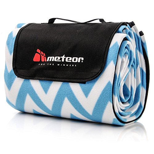 Meteor Large, Extra Large & XX Large Picknickdecke wasserdichte sanddichte Fleece Picknickdecken Campingdecken Stranddecke - 2
