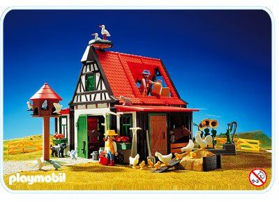Preisvergleich Produktbild Playmobil 3716 Alter Bauernhof mit viel Zubehör