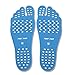 Produktbild 1 Paar Herren Frauen und Kinder Design Fuß, Pads Barefoot Sohle Stick Fuß Anti Rutsch Pad Fuß Aufkleber Klebepad blau blau X-Large