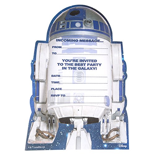 Hallmark Star Wars „Best Party in the Galaxy“ Geburtstagseinladung, 20 Stück