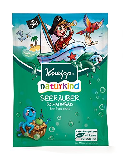 Kneipp Naturkind Schaumbad Seeräuber, 12er Pack (12 x 40 ml)