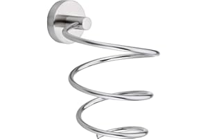 Tesa Moon Bicchiere e Porta Dentifricio, Look Acciaio Inox, Autoadesivo, Tecnologia di Montaggio Adesiva, 95mm x 67mm x 107mm