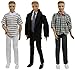 Produktbild ZITA ELEMENT 3 Set Mode Beiläufig Kleidung für Fashionistas 11,5 inch Girl doll Freund 11,5 inch doll Boy Friend Puppen Kleider Mann Junge Puppenkleidung Bekleidung Oberteil Hosen