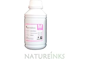 NATUREINKS 500ml Magenta Premium Ink Bottles to Refill empty ink cartridge or CISS