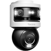 Reolink OMVI 3i PoE Triple Lens Outdoor Security Camera | 10MP + 8MP PT Panorama, SyncTrack Auto Tracking, Color and Infrared