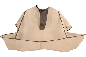 Terrifi Barber Capes For Hair Cutting, Foldable Umbrella Cutting Cloak Adults, Ideal Home Use And Salon Styling, Professional Styling Accessory