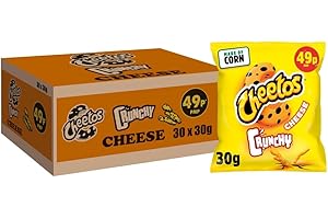 Cheetos Crunchy Cheese Snacks Crisps 49p PMP 40g (Case of 30)