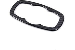 DKEKE Fibra di Carbonio Chrome per Ford Fiesta MK8 2017 2018 20192020 Ampieminazione dei protagonisti di Regolazione dei fari Accessori DKEKE (Color Name : Carbon Look)