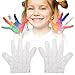 Produktbild 300 Paare Kinder Essen Einweghandschuhe Einmalhandschuhe Folienhandschuhe Latex-freie Lebensmittelqualität Einweg-Schutzhandschuhe für Kinder