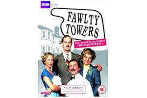 Fawlty Towers Remastered BBC TV Comedy Series 1 & 2 Complete DVD Collection [3 Discs] Boxset + Extras by John Cleese