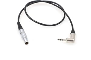 HangTon Tentacle Sync Timecode Sync Kabel für Red V-Raptor 8K Komodo 6K Kamera 3,5 mm Stecker auf EXT 9-polig