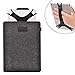 Produktbild TFY Schützende Tragefilztasche / Schutzcover (Dunkel Grau), plus Bonus Handhalteschlaufe für 9 - 10 Zoll Tablets, Passt an iPad Air / iPad Pro 9.7" / iPad 9.7" / Samsung Tab 10.1"