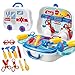 Produktbild FORNORM Doktor Spielset für Kinder, Doctor Toy Set Rollenspiel Geschenke für 3 Jährige Blau