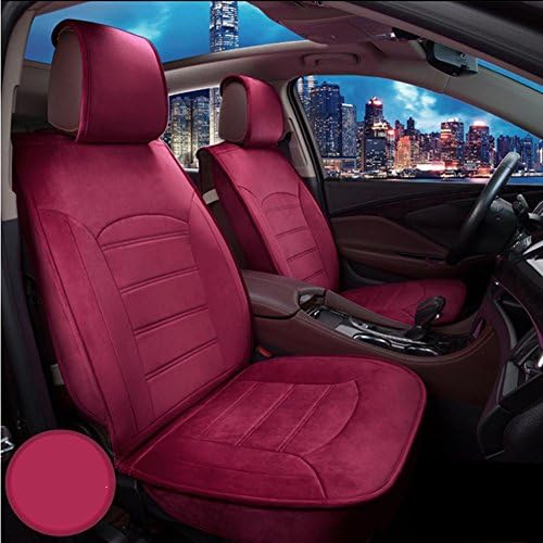 PENG The car sets the autumn and winter gold velvet fabric all around the seat cover five general car mats , 5