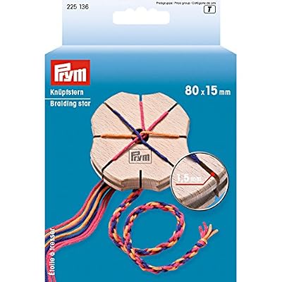 Prym Etoile à tresser pour liens - 80 x 15 mm