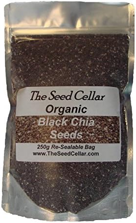 Organic Black Chia Seeds 250g Re-Sealable Pouch