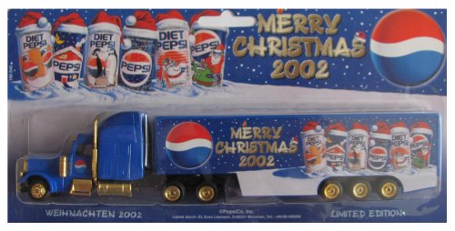 Preisvergleich Produktbild Pepsi Cola Nr.36 - Merry Christmas 2002 - Peterbilt - US Sattelzug