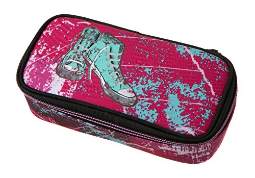 Preisvergleich Produktbild Schneiders 49013-054 - Schüleretui Sneaker, fuchsia