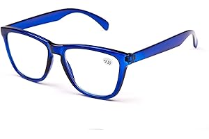 FADS & FASHIONS Geek Nerd Retro Large Framed Oversized Reading Glasses Choose from 8 Frame Colours 9130