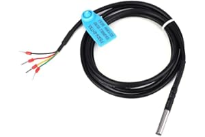 NIMOA Temperature and humidity sensor-waterproof I excellent soil digital temperature and humidity probe cable type sensor (I2C output)(FS304-SHT20)