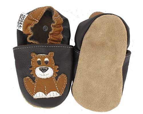 HOBEA-Germany Krabbelschuhe in verschiedenen Farben und Designs mit Tieren - 3