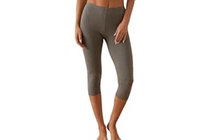 JADEA Leggings Donna Modello Capri Art. 4266 – in Fresco Cotone Stretch Traspirante, vestibilità Comoda ed Elasticizzata, Ideale per Outfit Estivi, Sportivi e Casual