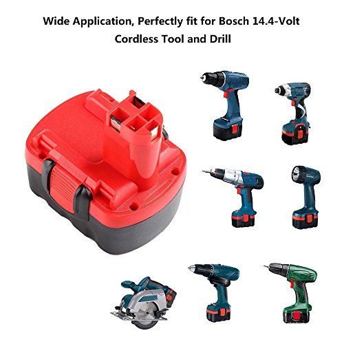 Für Bosch Akku 14.4V 3000mAh Ni-MH Werkzeugakku BAT038 BAT040 BAT041 BAT140 BAT159 2607335685 2607335533 2607335534 2607335711 - 6