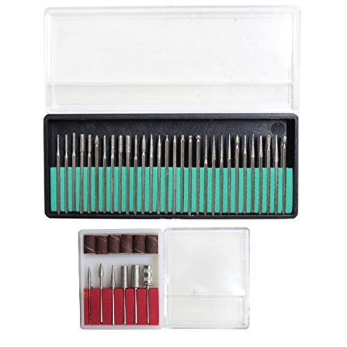 Hengda® 10W Nagelstudio Nagelfräser 14000 U/min Stufenlose Regulierung Set Fräser Maniküre 230v Pediküre Elektrische Nageldesign - 4